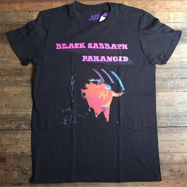 BLACK SABBATH Tシャツ PARANOID