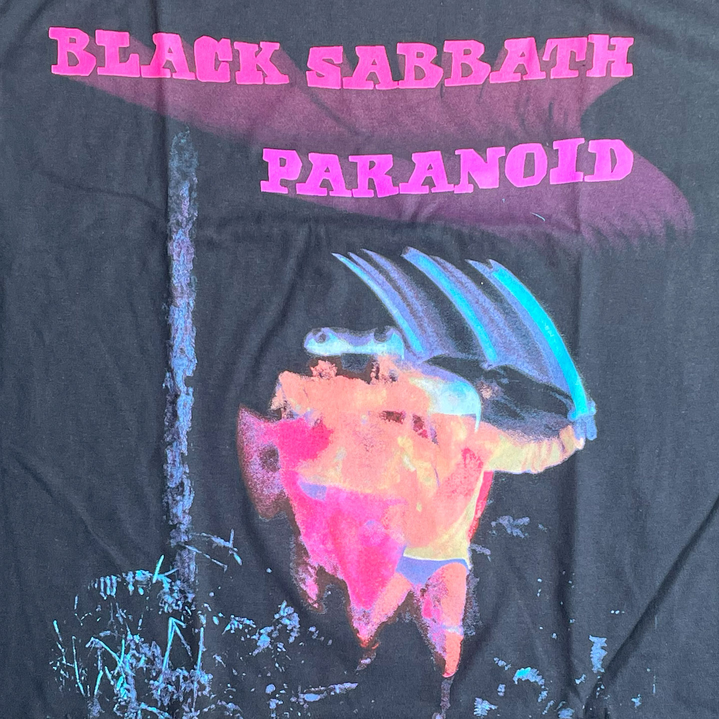 BLACK SABBATH Tシャツ PARANOID オフィシャル！