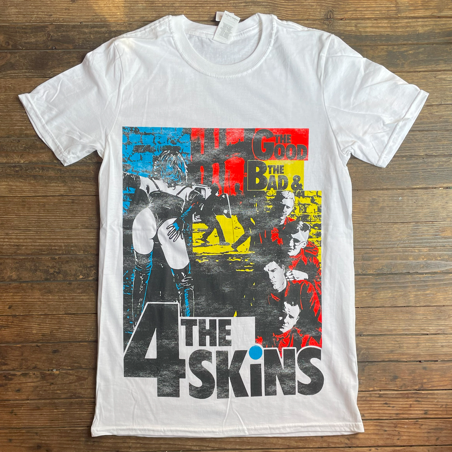 4SKINS Tシャツ The Good, The Bad & The 4 Skins オフィシャル！