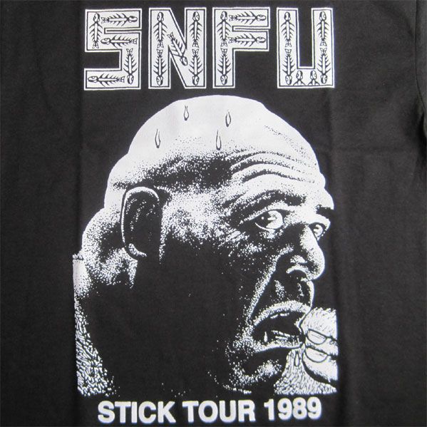 SNFU Tシャツ STICK TOUR 1989