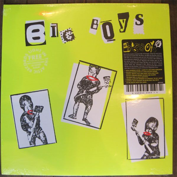 Big Boys 12" LP Where's My Towel / Industry Standard