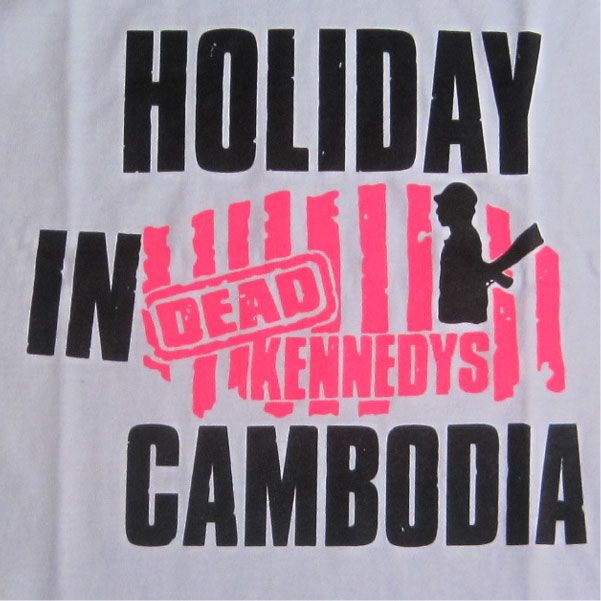 DEAD KENNEDYS Tシャツ HOLIDAY IN CAMBODIA 5
