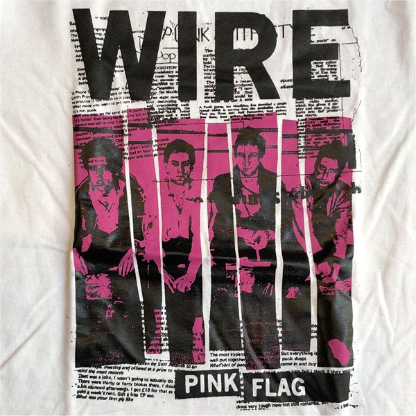 WIRE Tシャツ PINK FLAG