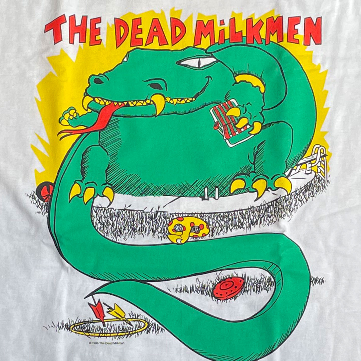 DEAD MILKMEN Tシャツ Big Lizard In My Backyard オフィシャル！