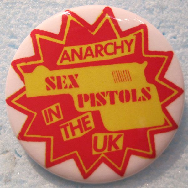 SEX PISTOLS デカバッジ ANARCHY IN THE UK