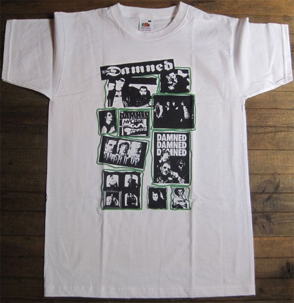 THE DAMNED Tシャツ COLLAGE