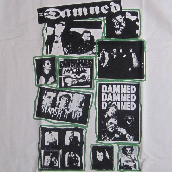 THE DAMNED Tシャツ COLLAGE
