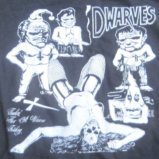 DWARVES Tシャツ TOOLIN' FOR A WARM TEABAG