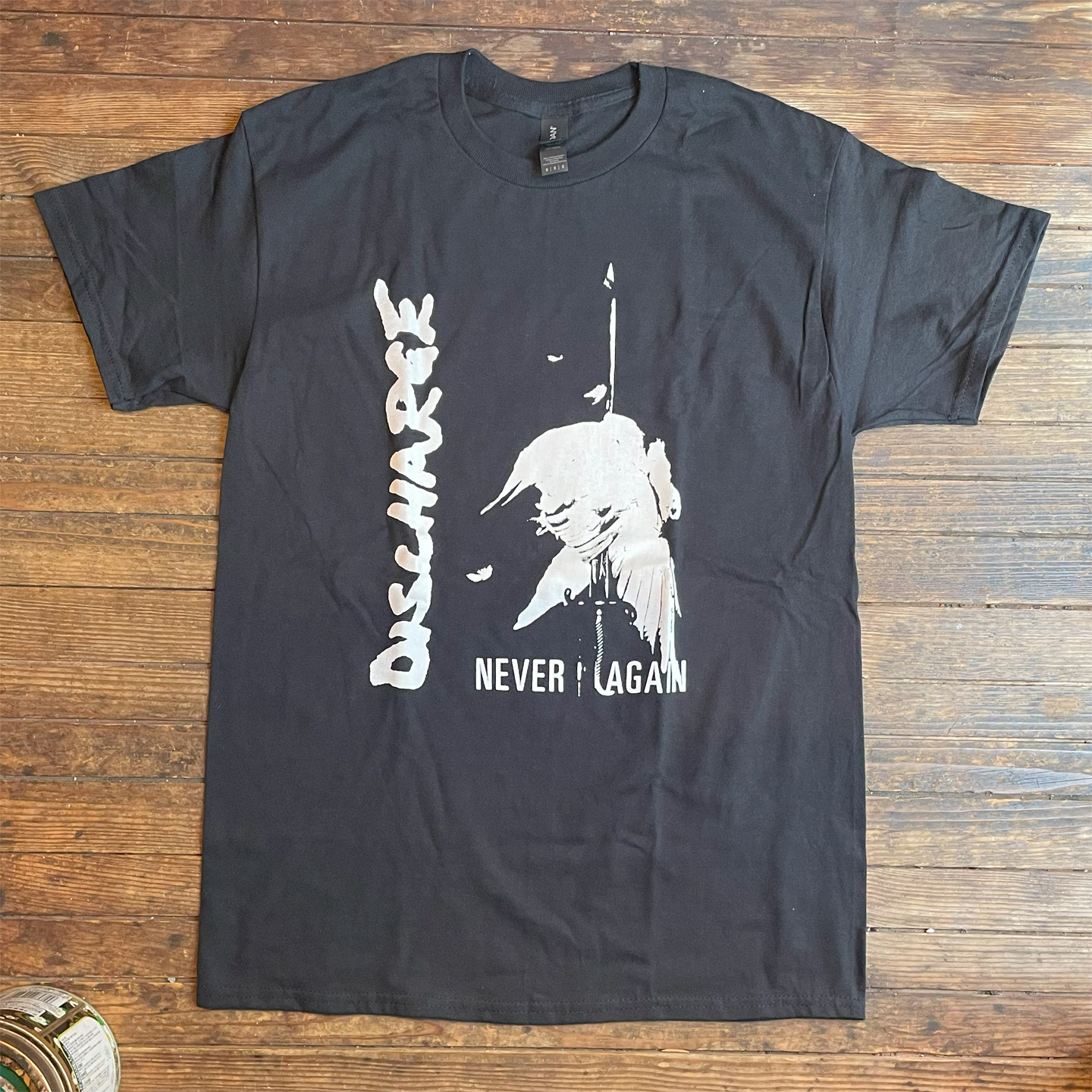 DISCHARGE Tシャツ NEVER AGAIN