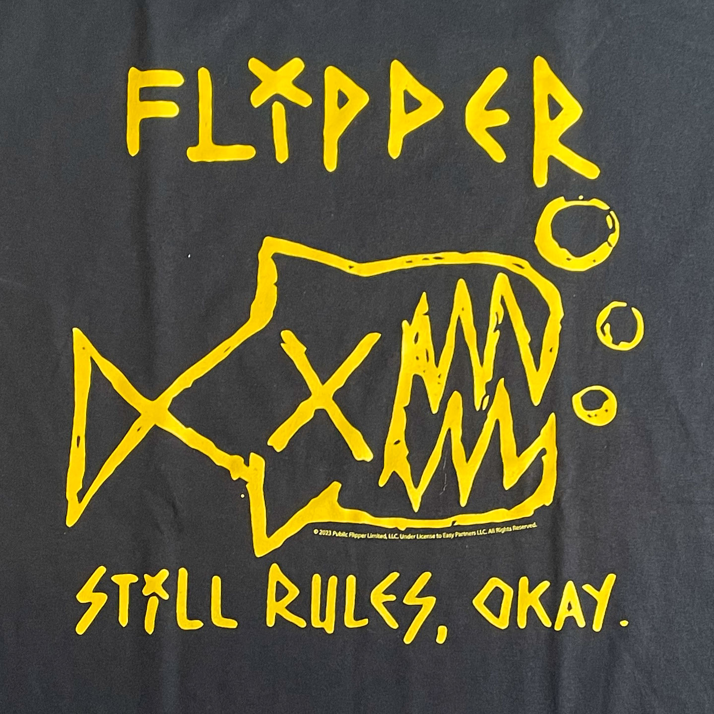 FLIPPER Tシャツ STILL RULES OKAY オフィシャル！