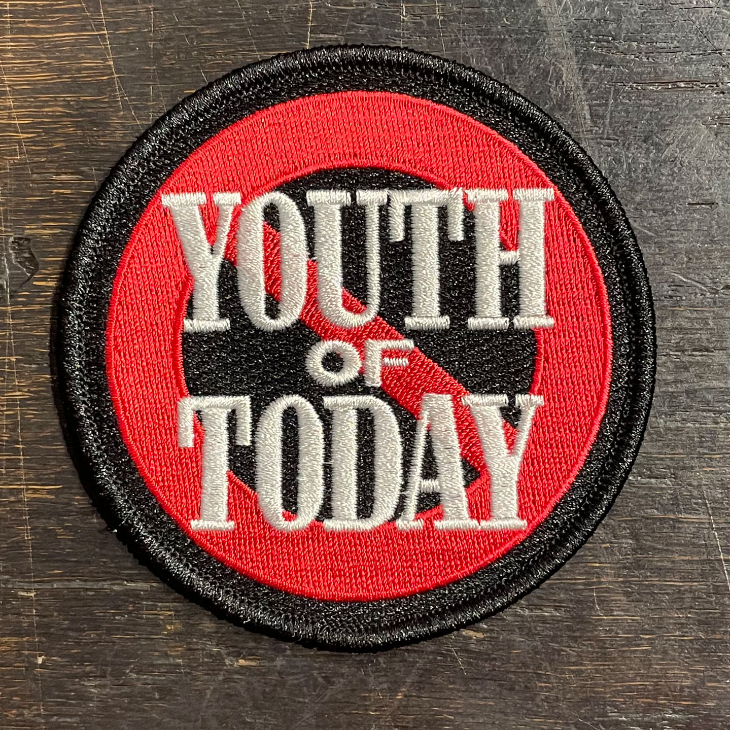 YOUTH OF TODAY 刺繍ワッペン MARK