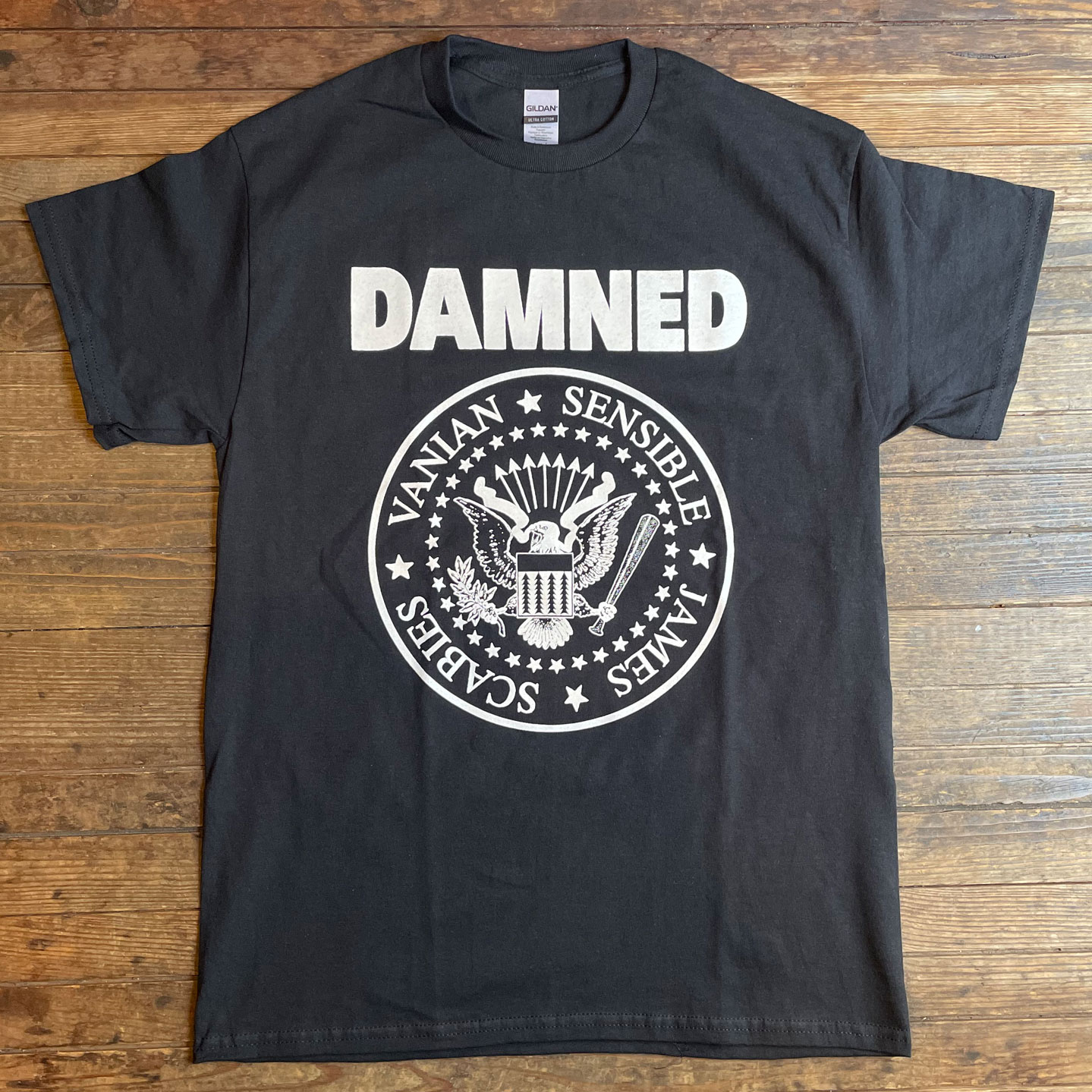 THE DAMNED Tシャツ RAMONESパロディー