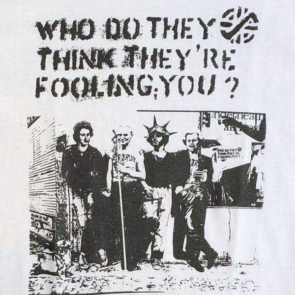 CRASS Tシャツ WHO DO THEY