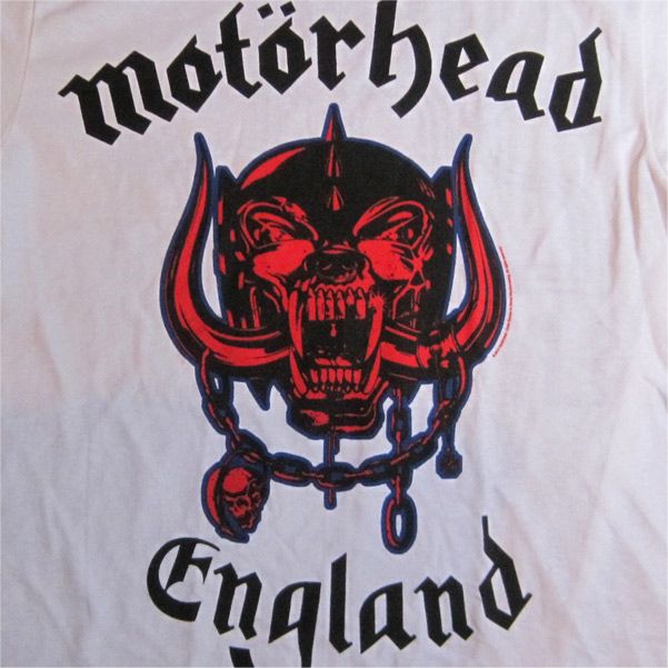 MOTORHEAD Tシャツ WORLD CUP Ltd. ENGLAND