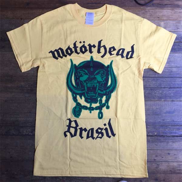 MOTORHEAD Tシャツ WORLD CUP Ltd. BRASIL | 45REVOLUTION