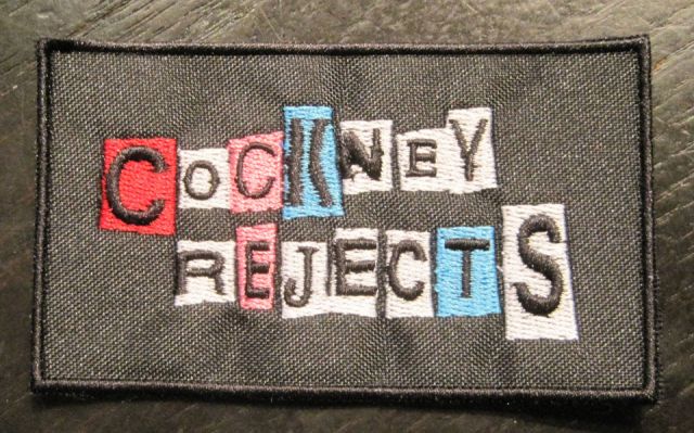 COCKNEY REJECTS 刺繍ワッペン