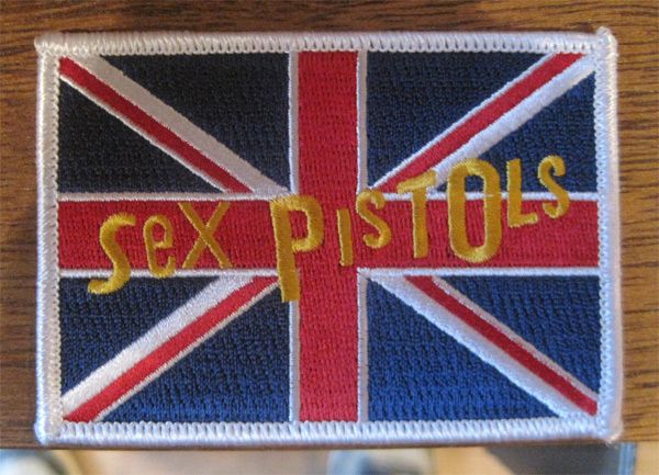 SEX PISTOLS 刺繍ワッペン UK