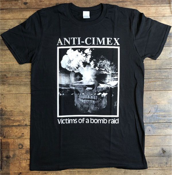 ANTI CIMEX Tシャツ victim of a bombraid オフィシャル