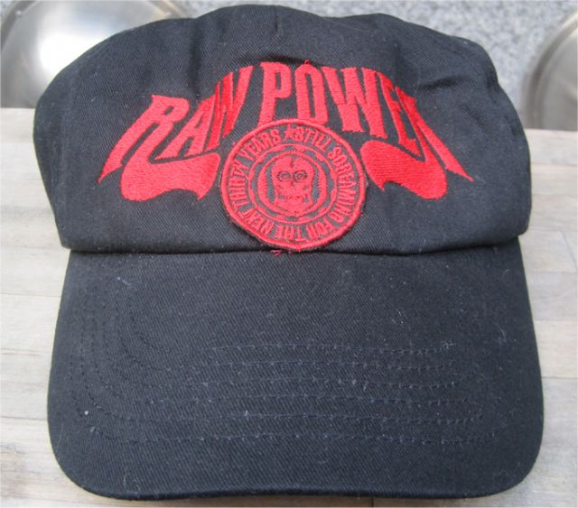 RAW POWER 刺繍CAP