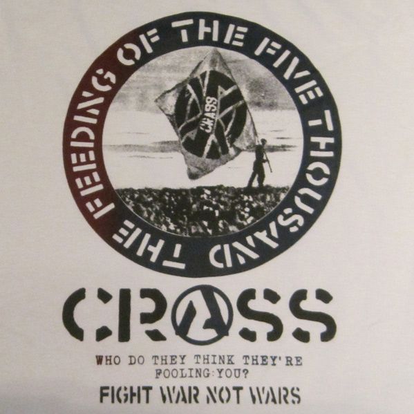CRASS Tシャツ FIGHT WAR NOT WARS2