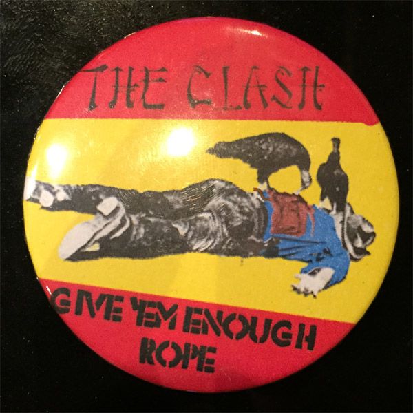 THE CLASH デカバッジ GIVE EM ENOUGH ROPE