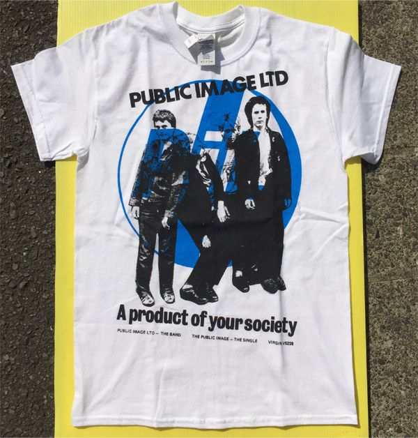 PIL Tシャツ A product of your society