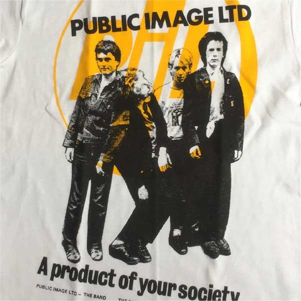 PIL Tシャツ A product of your society