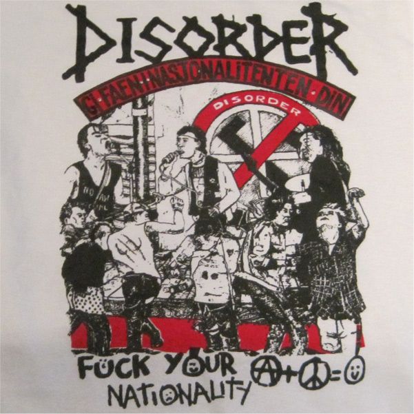DISORDER Tシャツ LIVE IN OSLO