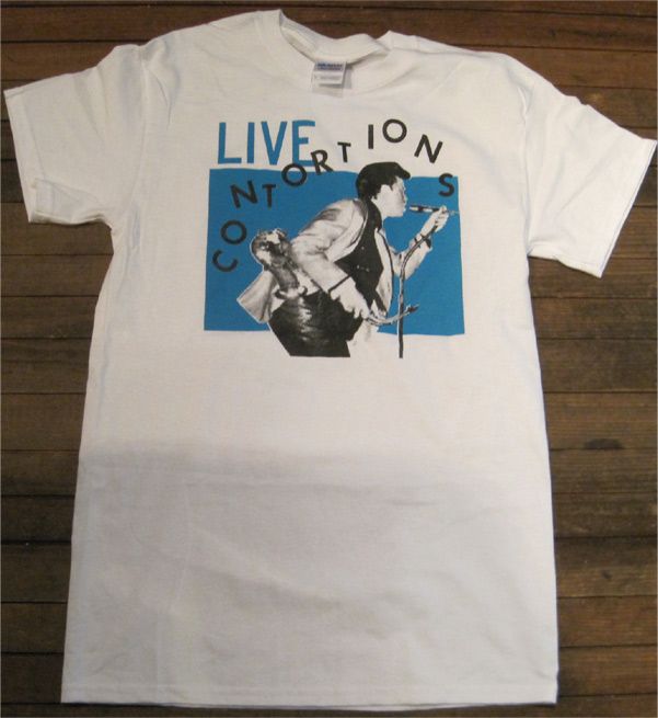 CONTORTIONS Tシャツ JAMES CHANCE AND THE CONTORTIONS