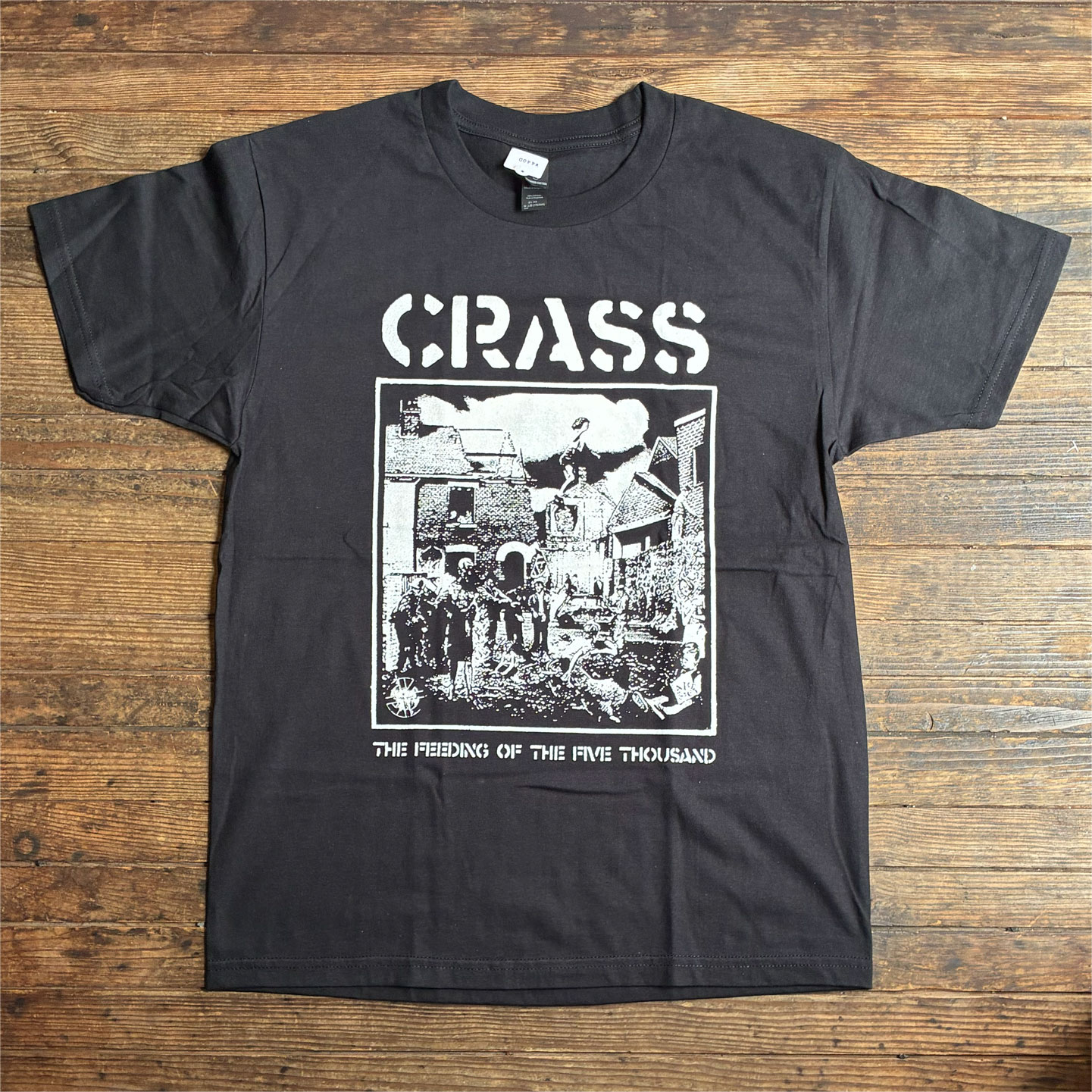 CRASS Tシャツ FEEDING OF THE FIVE THOUSAND2