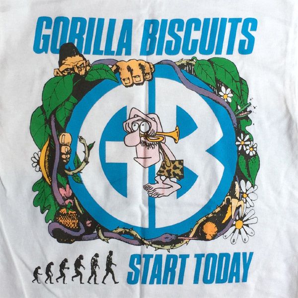 GORILLA BISCUITS Tシャツ JUNGLE