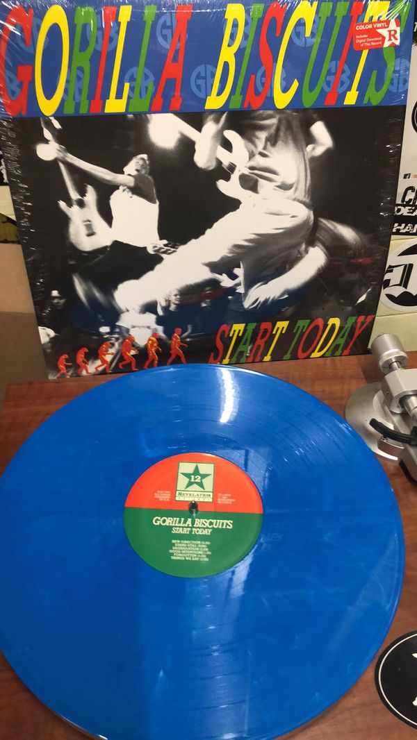 GORILLA BISCUITS 12” LP BLUE VINYL 限定盤！