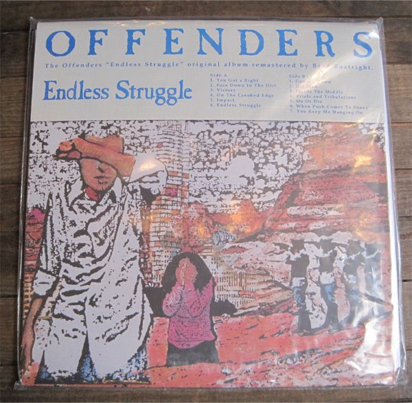 OFFENDERS 12"LPx2 Endless Struggle​/​We Must Rebel​/​I Hate Myself