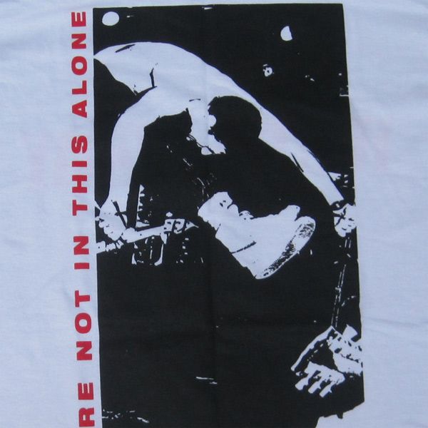 YOUTH OF TODAY Tシャツ WE'RE NOT IN THIS ALONE2