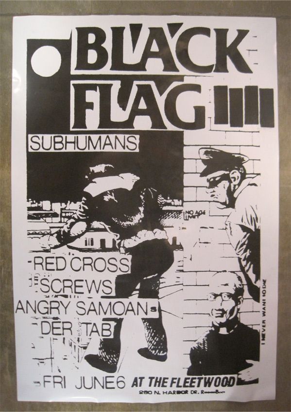 BLACK FLAG ポスター 2