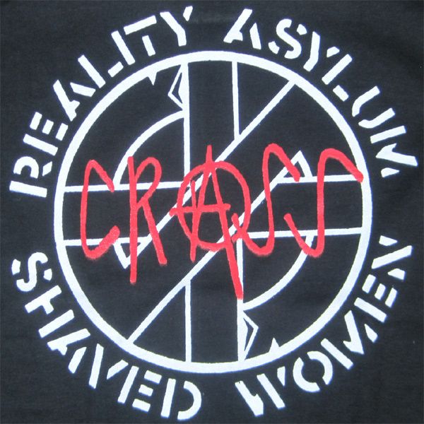 CRASS Tシャツ REALITY ASYLUM