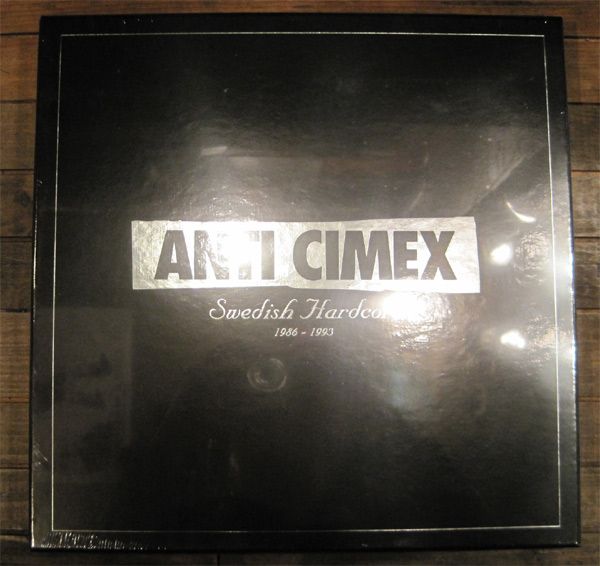ANTI CIMEX 12" color 3LP+7" BOX SET ltd.150
