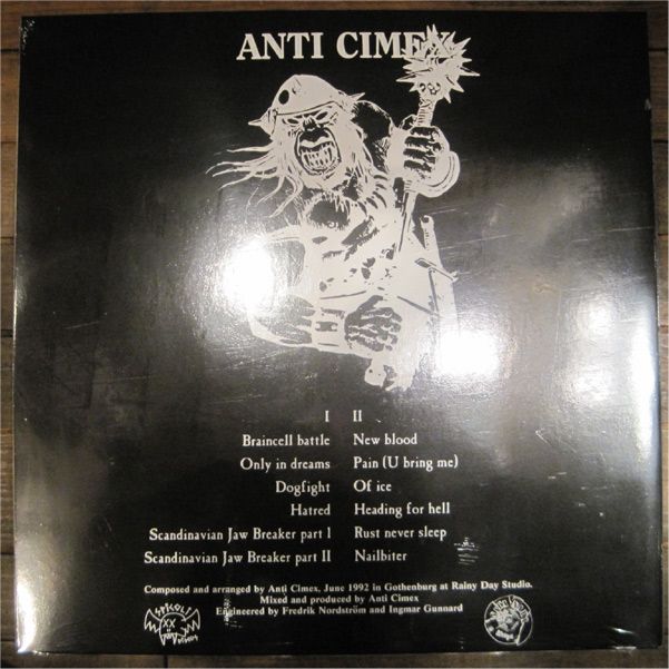 ANTI CIMEX 12" LP Scandinavian Jawbreaker