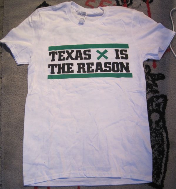TEXAS IS THE REASON Tシャツ CHAIN OF STRENGTH LOGO