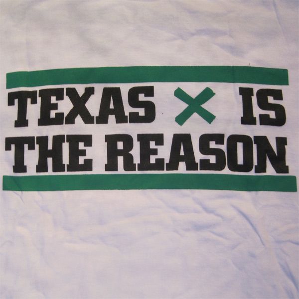 TEXAS IS THE REASON Tシャツ CHAIN OF STRENGTH LOGO