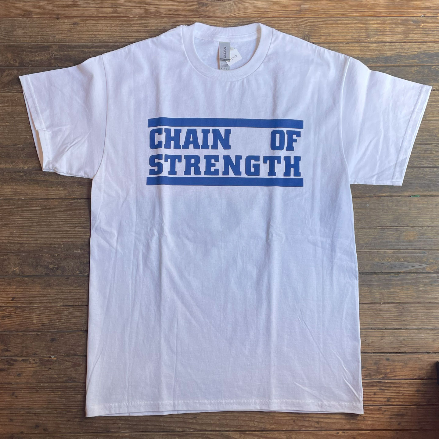 CHAIN OF STRENGTH Tシャツ Has the edge gone dull? | 45REVOLUTION