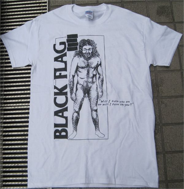 BLACK FLAG Tシャツ Will I turn you on