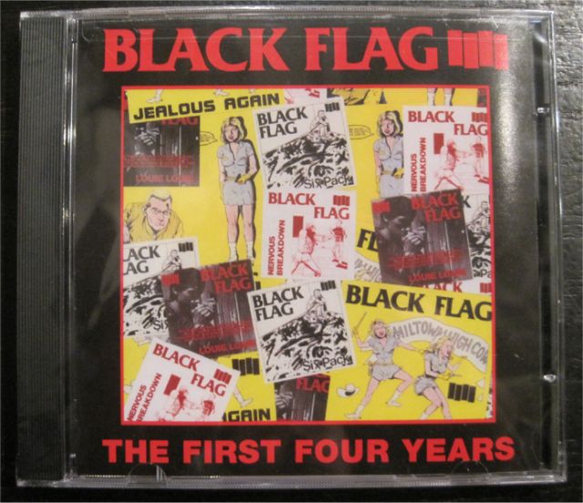 BLACK FLAG CD THE FIRST FOUR YEARS