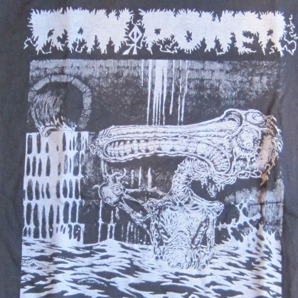 RAW POWER Tシャツ Screams From the Gutter2