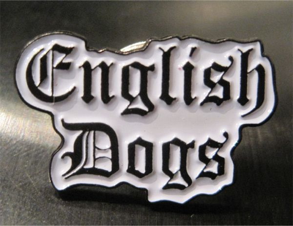 ENGLISH DOGS ピンバッジ LOGO