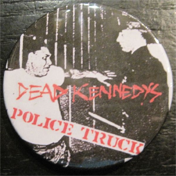 DEAD KENNEDYS デカバッジ POLICE TRUCK