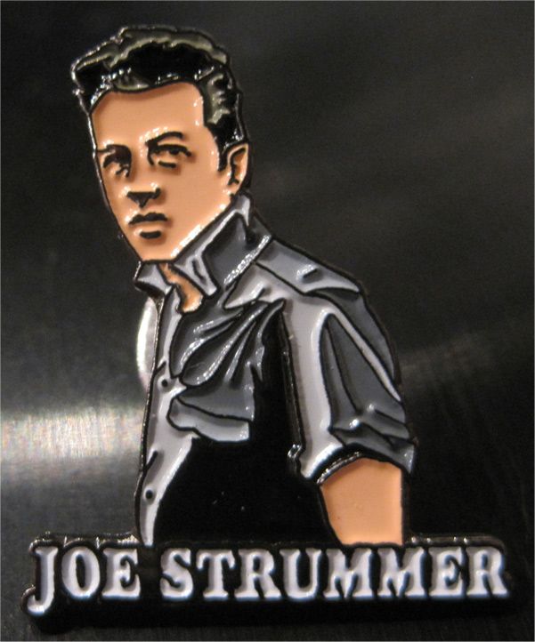 JOE STRUMMER ピンバッジ 2