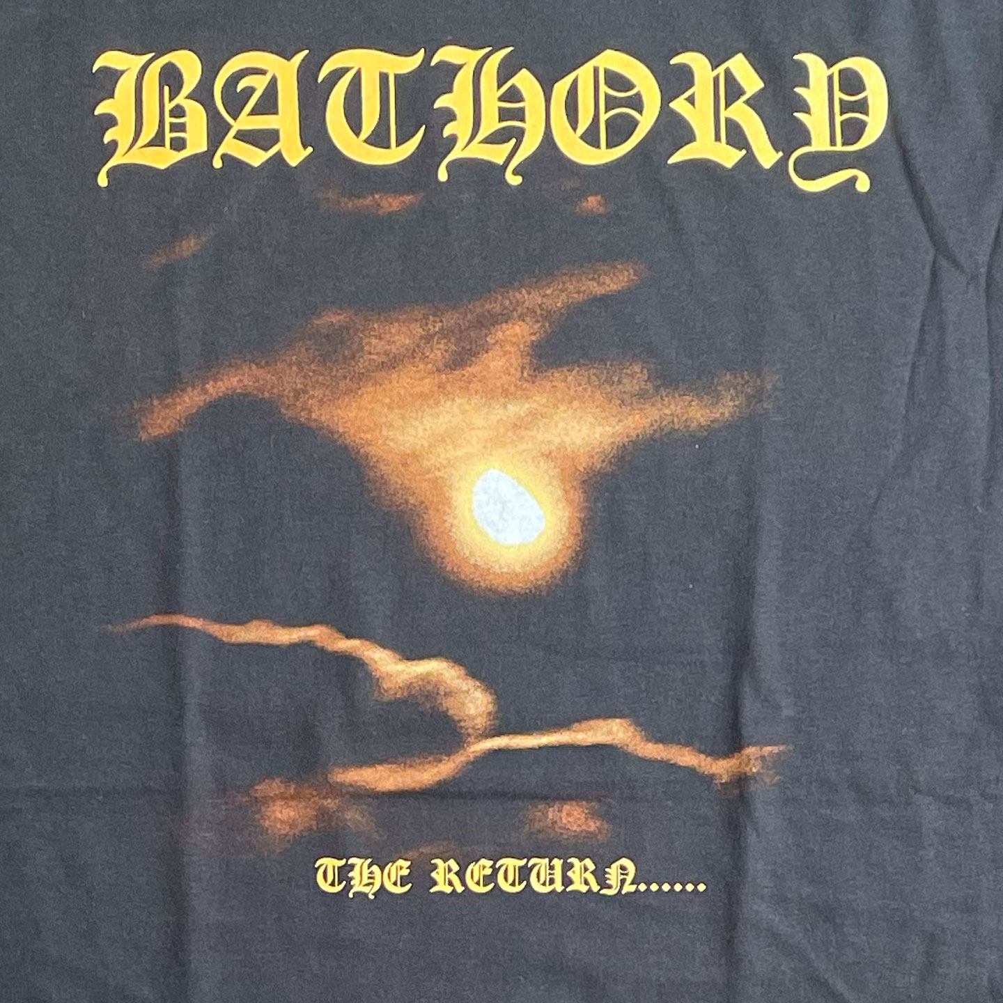 BATHORY Tシャツ THE RETURN オフィシャル