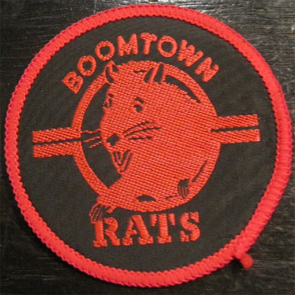 BOOMTOWN RATS VINATGE DEADSTOCKワッペン