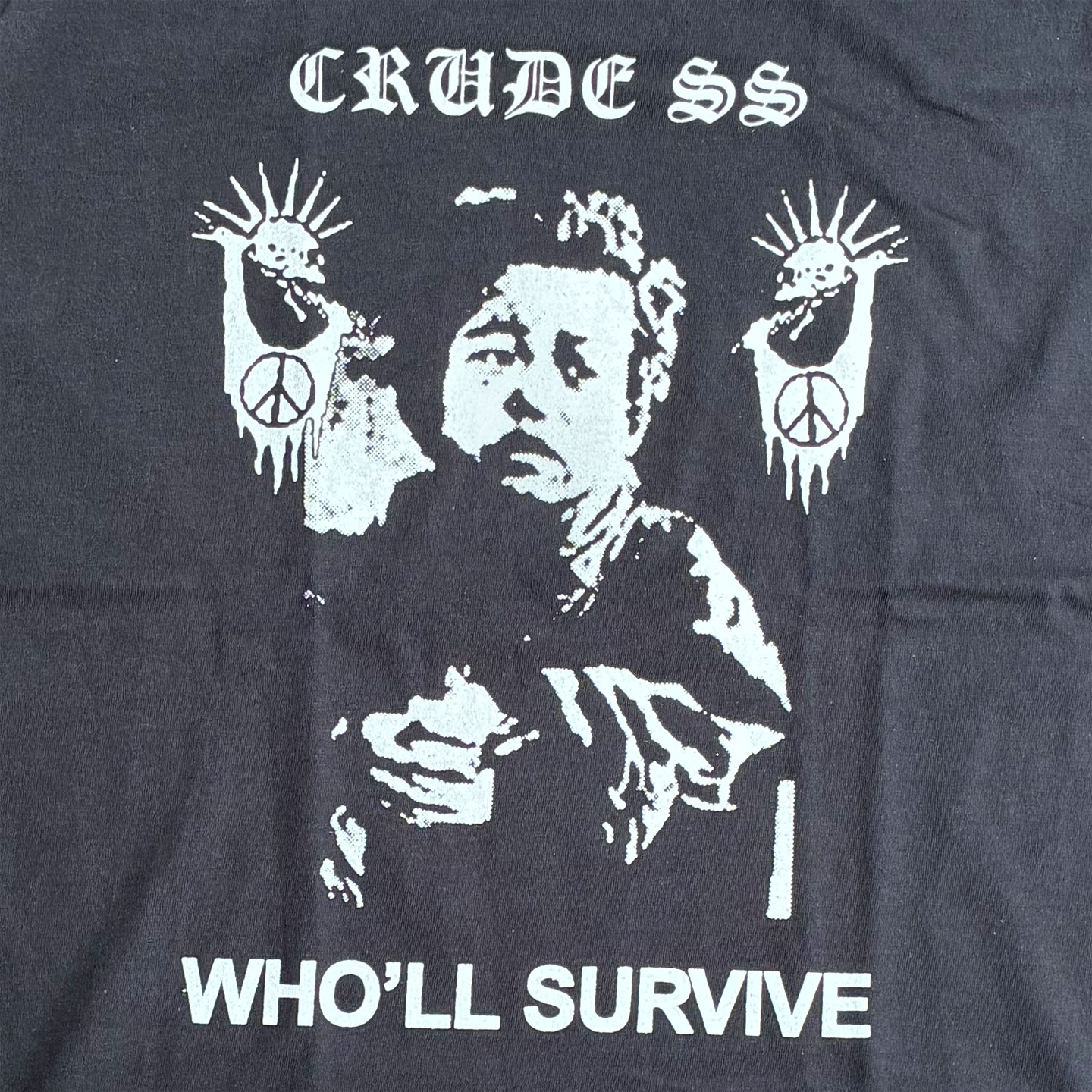 CRUDE S.S. Tシャツ WHO’LL SURVIVE
